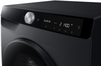 Стиральная машина с сушкой и паром Samsung WD90DG6G94BBLP, глубина 48 см, черный
