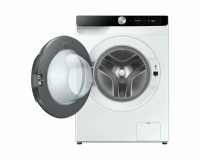 Стиральная машина с сушкой и паром Samsung WD90DG6G94BKLP, глубина 48 см, белый/черный
