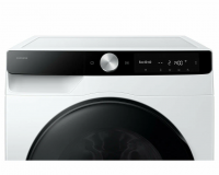 Стиральная машина с сушкой и паром Samsung WD90DG6G94BKLP, глубина 48 см, белый/черный