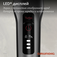 Бритва роторная Grundig MS 8130, серебристый/черный