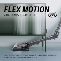 Пылесос вертикальный Polaris IQ Home PVCS 4070 600Вт графит/серый