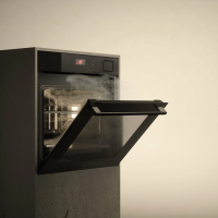 Электрический духовой шкаф с функцией СВЧ Asko OCM64BSH, черный