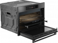 Электрический духовой шкаф с функцией СВЧ Asko OCM64BSH, черный