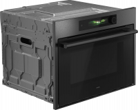 Электрический духовой шкаф с функцией СВЧ Asko OCM64BSH, черный