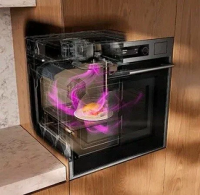 Электрический духовой шкаф с функцией СВЧ Asko OCM64BSH, черный