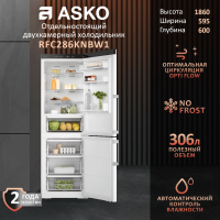 Холодильник Asko RFC286KNBW1, белый