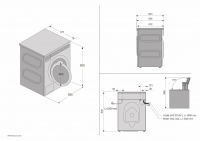 Стиральная машина Asko W1084BW, белый