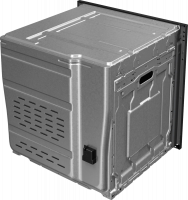 Электрический духовой шкаф с функцией СВЧ Asko OCM66BSH, черная сталь