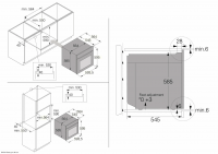 Электрический духовой шкаф Asko OTP56BGH, черный