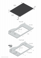 Индукционная варочная панель Asko HI5632FBG1, черный