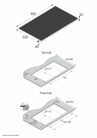 Индукционная варочная панель Asko HI5842FBG1, черный