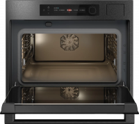 Электрический духовой шкаф с функцией пара Asko OCS64BSH, черная сталь