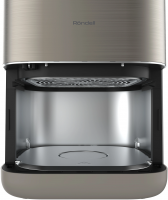 Аэрогриль Rondell RDE-AF555, 1800Вт шампань/черный