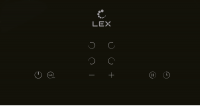 Электрическая варочная панель Lex EVH 640A BL, черный
