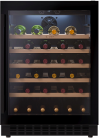 Встраиваемый винный шкаф Lex LWD6054BL, черный