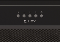 Вытяжка встраиваемая Lex Hyper 600 BBL, черный