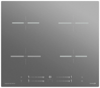 Индукционная варочная панель Zigmund & Shtain CI 23.6 S, серый