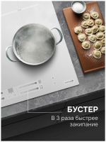 Индукционная варочная панель Zigmund & Shtain CI 23.6 W, белый