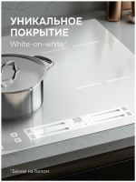 Индукционная варочная панель Zigmund & Shtain CI 23.6 W, белый