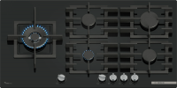 Варочная поверхность газовая Bosch PPM9A6I40, черный/закаленное стекло