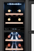 Винный шкаф Weissgauff WWCI-16 DB DualZone (438723)