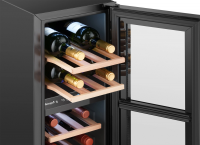 Винный шкаф Weissgauff WWCI-16 DB DualZone (438723)