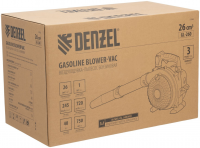 Воздуходувка Denzel GL-260, желтый/черный