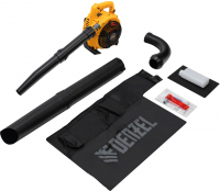 Воздуходувка Denzel GL-260, желтый/черный