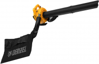 Воздуходувка Denzel GL-260, желтый/черный