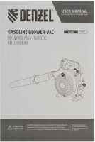 Воздуходувка Denzel GL-260, желтый/черный