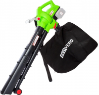 Воздуходувка RedVerg RD-BV36/U, зеленый/черный