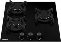 Газовая варочная панель Weissgauff HG 453 BGV, черный