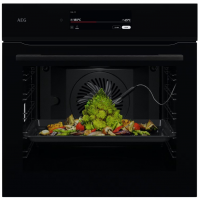Духовой шкаф электрический AEG NBT9P831AB, пиролиз, черный