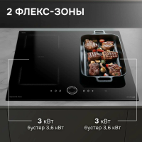 Индукционная варочная панель Zigmund & Shtain CI 79.6 B, черный