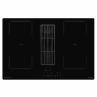 Индукционная варочная панель со встроенной вытяжкой Zigmund & Shtain CIS 311.75 BX, черный