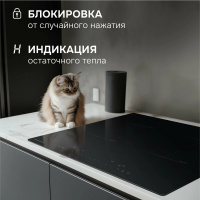 Электрическая варочная панель Zigmund & Shtain CN 53.6 B, черный