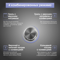 Электрический духовой шкаф Zigmund & Shtain E 171 W, белый