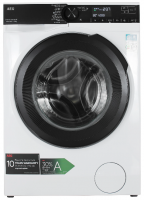 Стиральная машина AEG LFR73044SCE, инвертор, функция пара, белый/черный