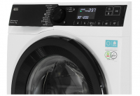 Стиральная машина AEG LFR73044SCE, инвертор, функция пара, белый/черный