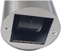 Вытяжка островная MBS Petunia 135 Island Inox, нержавеющая сталь