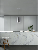 Вытяжка островная MBS Petunia 135 Island Inox, нержавеющая сталь