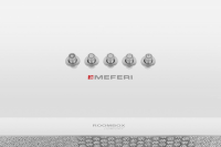 Вытяжка цилиндрическая Meferi Light AIRBOX60WH, белый