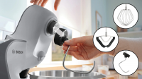 Кухонная машина Bosch MUM58359, серебристый/черный