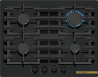 Варочная поверхность газовая Bosch PPP6B6J40R, черный/закаленное стекло