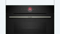 Духовой шкаф компактный Bosch CBG7741B1, пиролиз, TFT дисплей, черный (Германия)