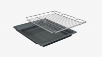 Духовой шкаф компактный Bosch CBG7741B1, пиролиз, TFT дисплей, черный (Германия)