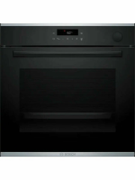 Духовой шкаф электрический с паром Bosch HRG232EB3, черный