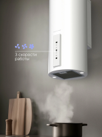 Вытяжка цилиндрическая Zigmund & Shtain K 160.4 W, белый