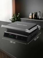 Электрогриль Zigmund & Shtain ZEG-933, сталь/пластик