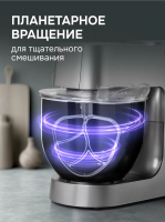 Кухонный комбайн Zigmund & Shtain ZKM-984, серебристый